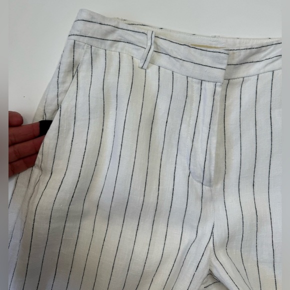 MICHAEL Michael Kors White Striped Pants - Picture 6 of 11